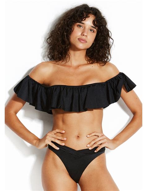 Bikini Bottom Para Mujer Color Negro Talla Xs