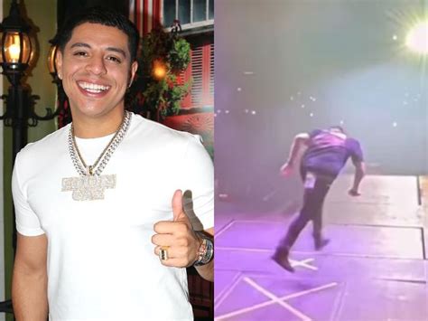 Eduin Caz Sufre Accidente En Concierto De Grupo Firme Y Ya Que Se Haga