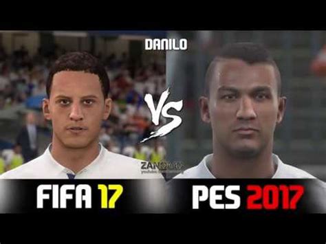 Fifa Vs Pes Caras De Jugadores Del Real Madrid Youtube