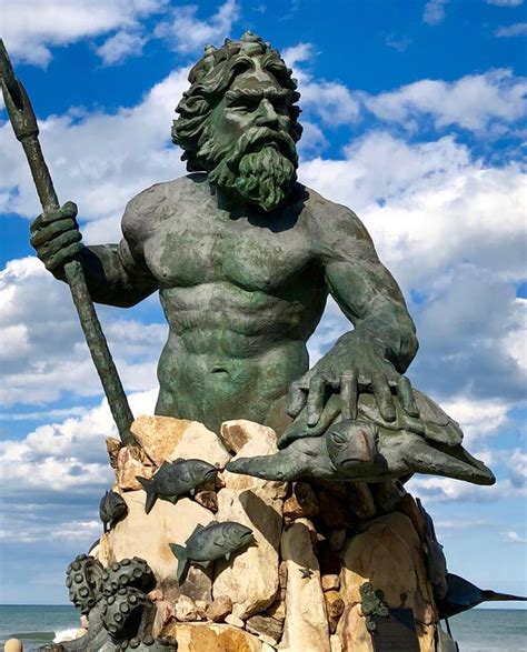 Standing At Feet Tall The Iconic King Neptune Statue Is One Of The