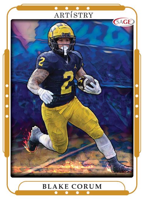 First Buzz 2023 Sage Artistry Football Cards Blowout Buzz