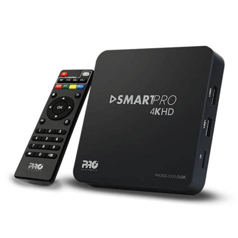 Smartbox Wifi 4k Android 10 Prosb 3000 2gb Proeletronic Streaming