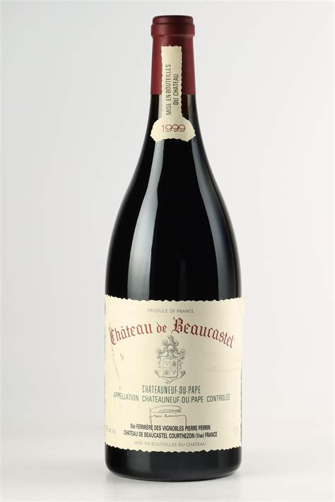 Château De Beaucastel Magnum 1999 Châteauneuf du Pape