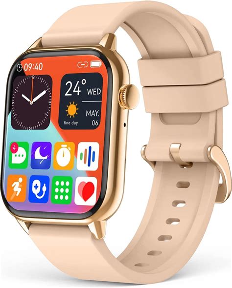 Samtech Smartwatch Heren And Dames Horloge Met Hd Touchscreen Stappenteller