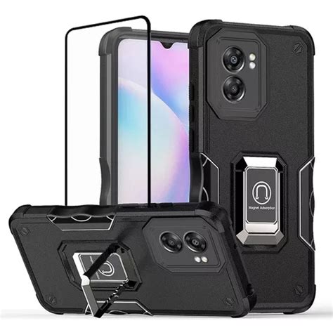 Funda Uso Rudo Anillo Magnetico Para Oppo Realme Meses sin interés