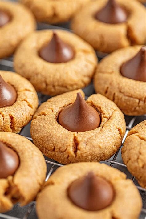 Peanut Butter Kiss Cookies Chefrecipes