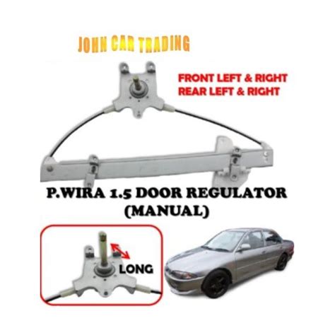 Proton Wira Window Regulator Door Gear Manual Front Rear