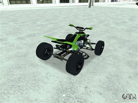 Kawasaki Monster Energy Quad For Gta San Andreas