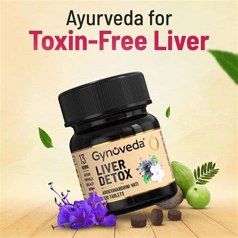 Buy Gynoveda Liver Detox Ayurvedic Tablets Kutki Protects From Damage