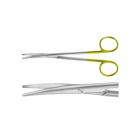 Tc Baby Metzenbaum Wave Cut Dissecting Scissors Delicate With Blunt Tip