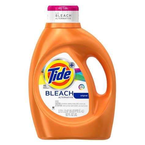 Tide Oz Original Scent Liquid Laundry Detergent With Bleach