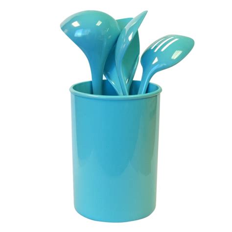 Calypso Basics Plastic Kitchen Utensil Holder at Lowes.com