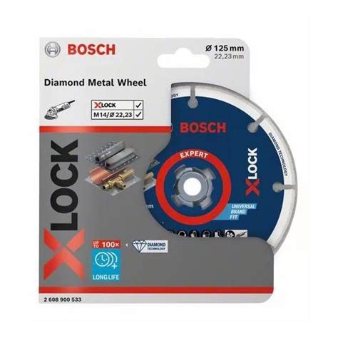 Disque Tron Onner Diamond Metal Wheel X Lock Mm Bosch Expert