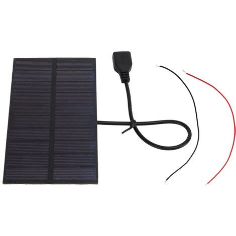 Eosnow W V Monokristallines Silizium Diy Solarmodul Mit Usb