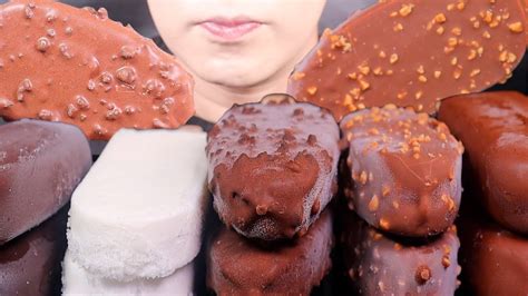 ASMR Hershey Cledor Chocolate ice cream Dessert MUKBANG 허쉬 끌레도르 초콜릿 아이스