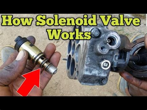 How Ac Compressor Solenoid Control Valve Works Youtube