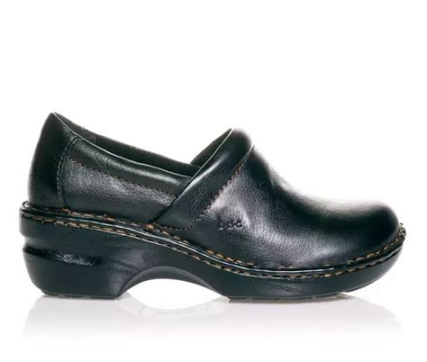 Boc Born Concept Peggy Clogs ~ Black Leather ~ Women  Gem