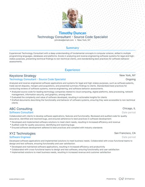 3 Tech Consultant Resume Examples Guide For 2024