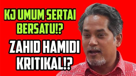 TERKINI KHAIRY JAMALUDDIN SAH TERIMA TAWARAN MUHYIDDIN YASSIN UMNO