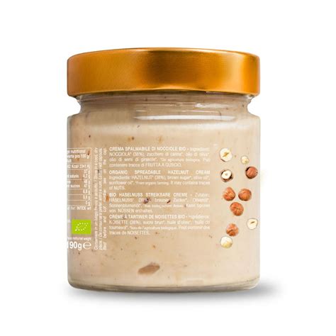 Crema Di Nocciole Bio Con Nocciole Siciliane