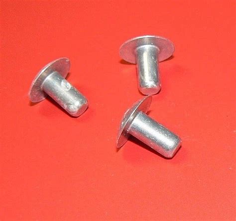 14 X 12 Full Brazier Head Solid Aluminum Rivet 2117 T4 Hard 50 Pcs Ebay