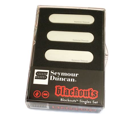 11206 12 W Seymour Duncan Blackouts Active Strat Pickup Set AS 1s