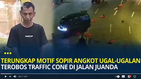 Terungkap Motif Sopir Angkot Ugal Ugalan Di Jalan Juanda Bogor Tengah