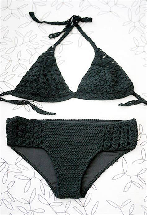 Uncinetto Bikini Uncinetto Costume Da Bagno Con Filo In Etsy