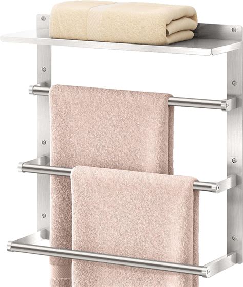 Amazon NearMoon Bathroom 3 Tier Towel Shelf Premium SUS304