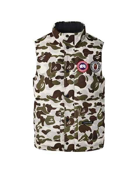 Nouvelle Collaboration Canada Goose X BAPE Viacomit