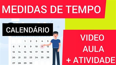 Medidas De Tempo Calendario FDPLEARN