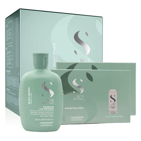 Alfaparf Semi Di Lino Scalp Renew Hair Loss Renew Kit Cloud 10 Beauty