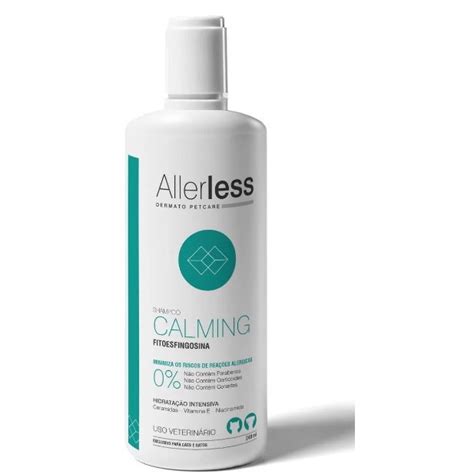 Allerless Shampoo Calming Dermato Petcare 240 ml em Promoção na