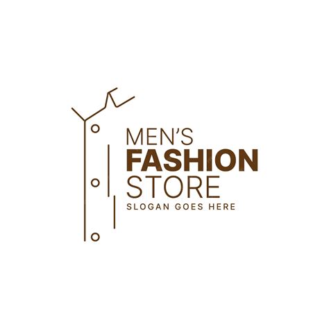 Premium Vector Mens Fashion Store Logo Design Templatevector