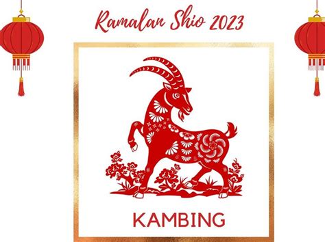 Ramalan Shio Kambing 2023 Keuangan Bocor Jangan Ngutang