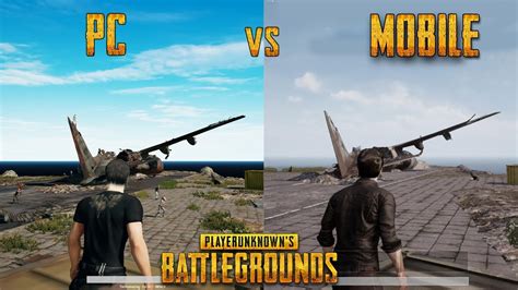 Player Unknown S Battlegrounds PC Vs MOBILE GAMEPLAY PUBG YouTube