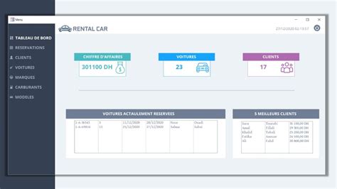 Access 14 Application De Gestion D Une Agence De Location De