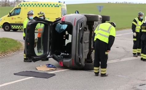 Voldsomt Trafikulykke I Nordjylland Ldre Gtepar V Ltet Rundt Bt