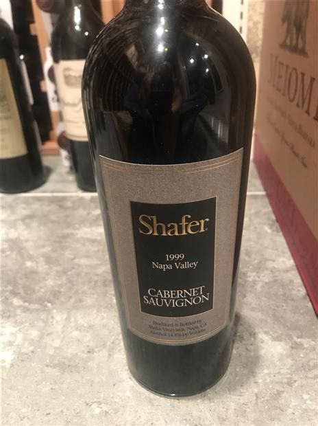 Shafer Usa California Napa Valley Stags Leap District