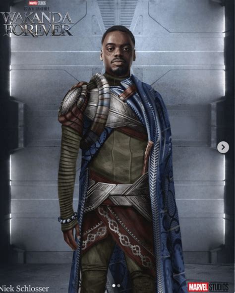 Pantera Negra Imagens Revelam Visual Descartado De Daniel Kaluuya