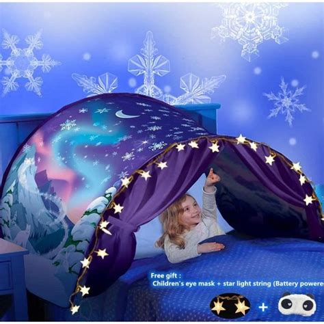 Tente De Lit Enfant Tente Tunnel Enfants Tente Enfant Pliable Pop Up