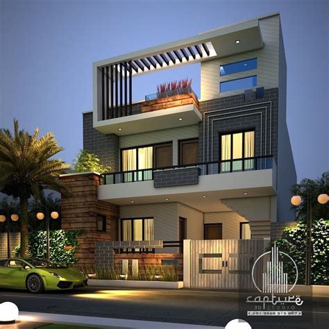 Duplex Exterior Design Of House – BESTHOMISH