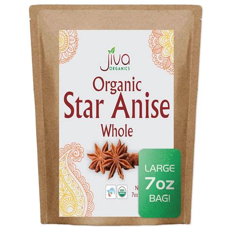 Amazon Jiva Organics Whole Star Anise Oz Jumbo Bag Non Gmo