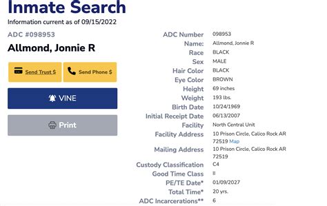 Arkansas Inmate Search – AR DOC Offender Lookup