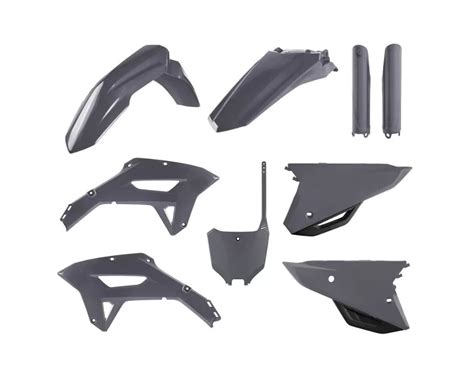 Polisport Nardo Gray Plastic Body Kit Honda Crf Rx