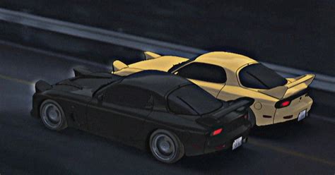 Black Rx Fd S Vs Yellow Rx Fd S Kyoko Vs Keisuke Jdm Wallpaper