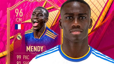 2 7 MM POR EL MEJOR MEDIO DEL JUEGO 96 Ferland MENDY FUTTIE PREMIUM