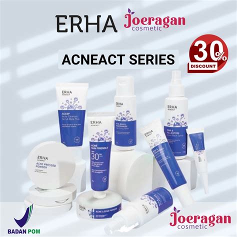 Jual Erha Acneact Series I Acne Back Spray Ml I Acne Pressed Powder