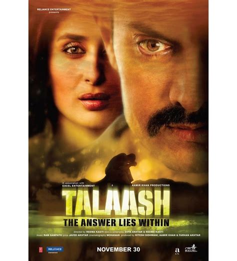 Talaash Movie Cover