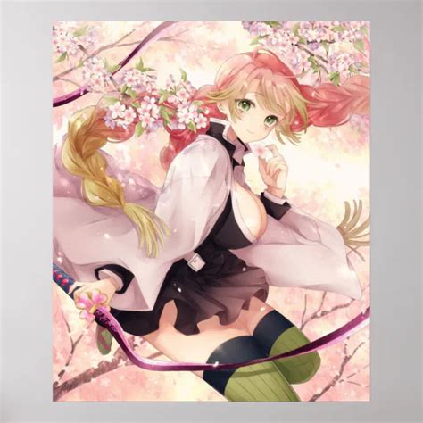 Mitsuri Kanroji Poster Zazzle